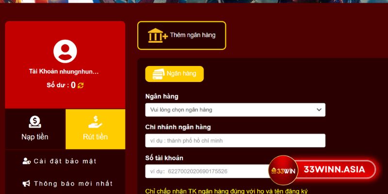 Nap Rut Tien 33win 3