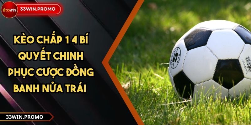 Kèo Chấp 1 4 Bí Quyết Chinh Phục Cược Đồng Banh Nửa Trái 1 Kèo Chấp 1 4 Bí Quyết Chinh Phục Cược Đồng Banh Nửa Trái